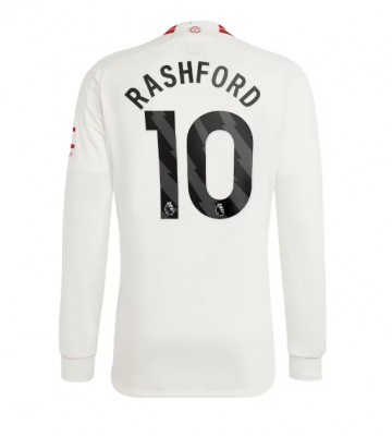 Manchester United Marcus Rashford #10 Tredjetröja 2023-24 Långärmad